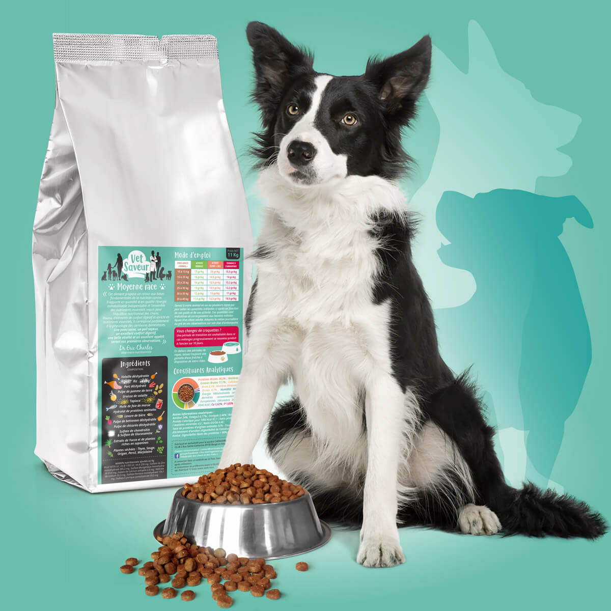 Croquettes VET SAVEUR CHIEN MOYENNE RACE