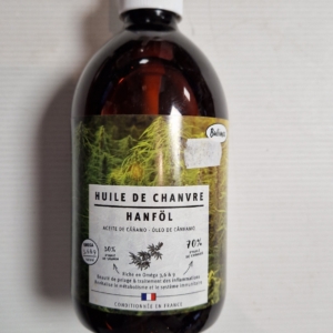 HUILE DE CHANVRE 500ML