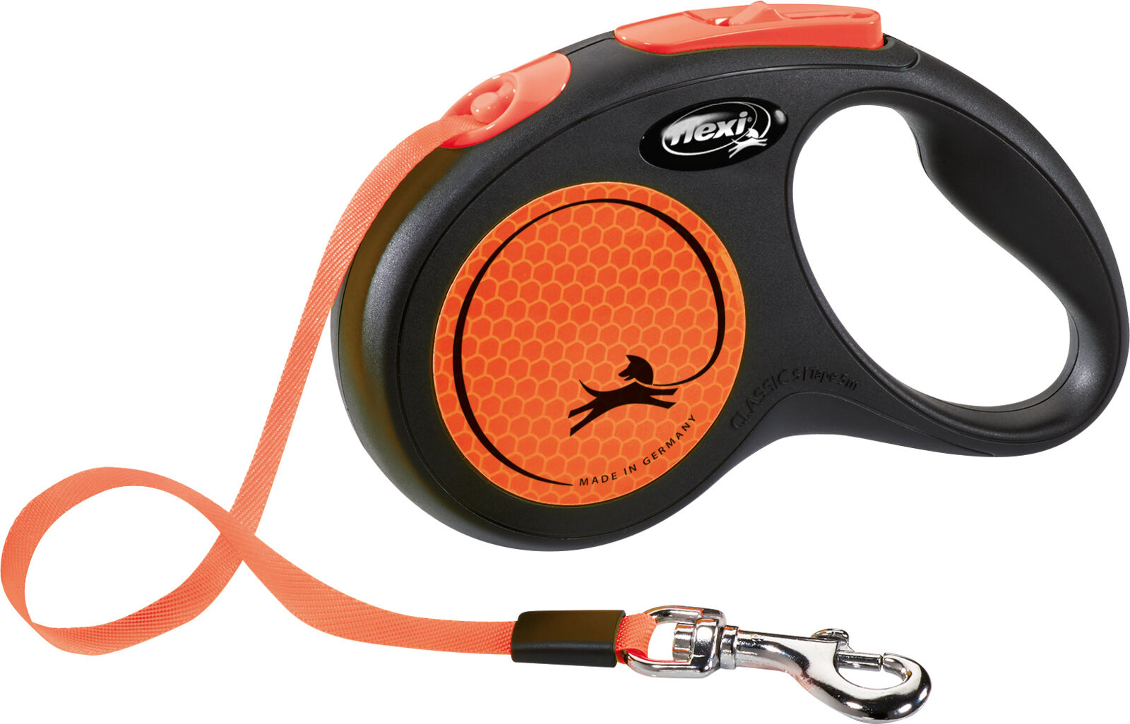 Flexi fluo laisse en sangle. – Image 2