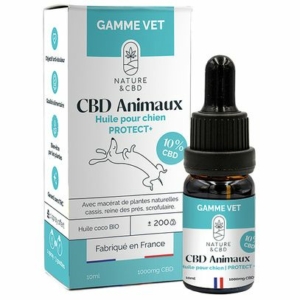 Huile de CBD pour chiens PROTECT+ 10%