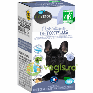 Probiotiques DETOX PLUS petit chien bio