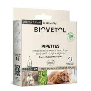 Pipettes insectifuges - Chaton / Chat bio